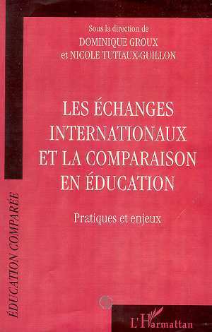 Image de ECHANGES INTERNATIONAUX ET LA COMPARAISON EN EDUCATION