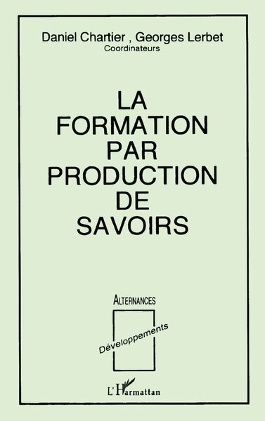 Image de La formation par production de savoirs
