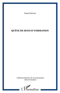Image de Quête de sens et formation