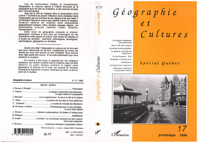 Picture of Géographie et cultures n°17