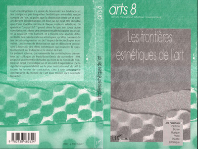 Image de LES FRONTIÈRES ESTHETIQUES DE L'ART