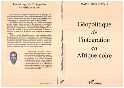 Image de Géopolitique de l'intégration en Afrique Noire