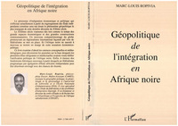 Image de Géopolitique de l'intégration en Afrique Noire