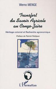 Image de LE TRANSFERT DU SAVOIR AGRICOLE AU CONGO-ZAÏRE