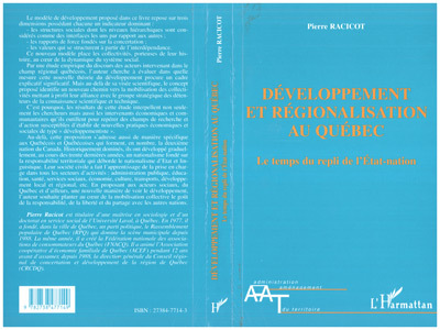 Image de DÉVELOPPEMENT ET RÉGIONALISATION AU QUÉBEC