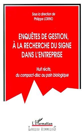 Image de ENQUETE DE GESTION, A LA RECHERCHE DU SIGNE DANS L'ENTREPRISE