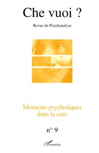 Image de MOMENTS PSYCHOTIQUES DANS LA CURE