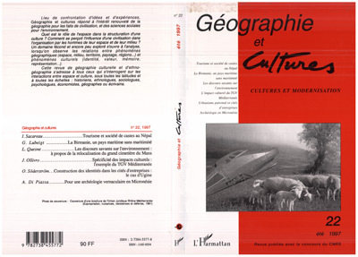 Picture of Géographie et cultures n°22