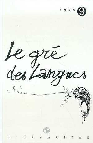 Image de Le gré des langues n°9