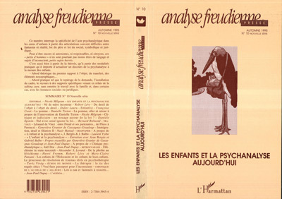Picture of Les enfants et la psychanalyse aujourd'hui