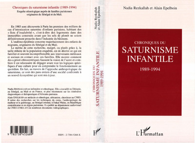 Picture of Chroniques du saturnisme infantile 1989-1994
