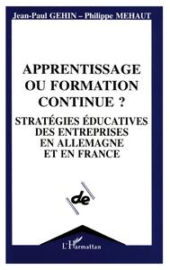 Picture of Apprentissage ou formation continue ?