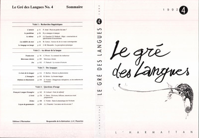 Image de Le gré des langues n°4