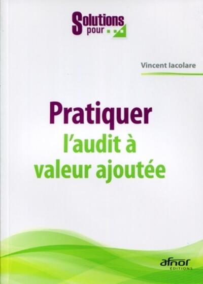 Image de Pratiquer l'audit à valeur ajoutée