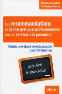 Image de Les recommandations de bonnes pratiques professionnelles dans les services à la personne