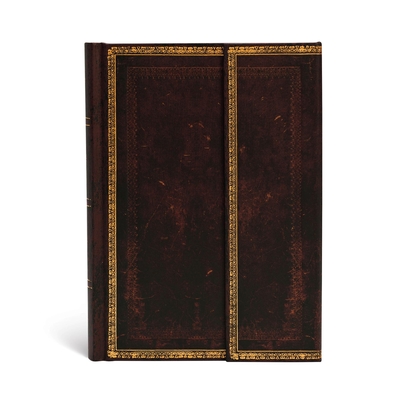 Picture of Carnet rigide Paperblanks Noir Marocain Midi Ligné 144p.