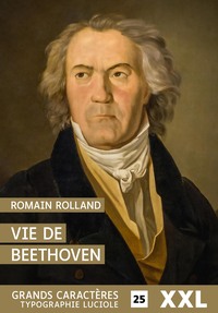 Picture of VIE DE BEETHOVEN : GRANDS CARACTERES, EDITION ACCESSIBLE POUR LES MALVOYANTS