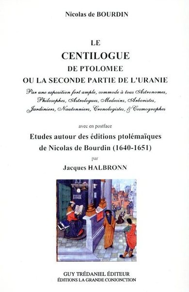 Image de Le centilogue de Ptolémée