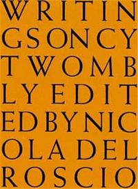 Picture of Writings on Cy Twombly /anglais