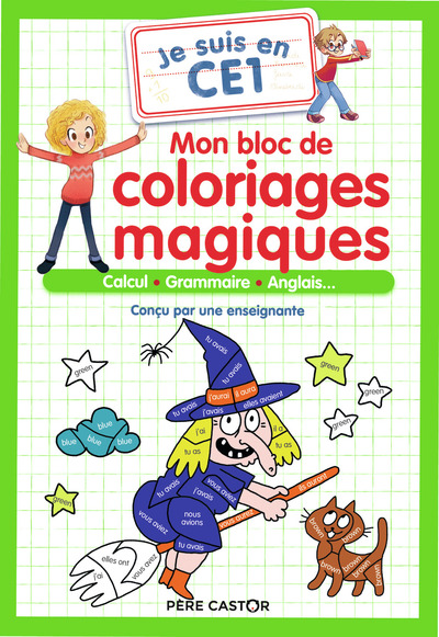 Image de Je suis en CE1 - Mon bloc de coloriages magiques - CE1