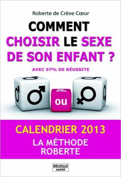 Picture of Comment choisir le sexe de son enfant ? Calendrier 2013