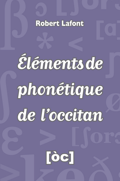 Image de Éléments de phonétique de l'occitan