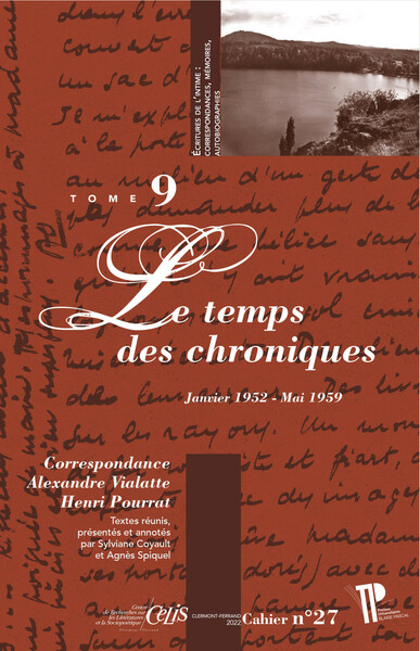 Image de Correspondance Alexandre Vialatte – Henri Pourrat