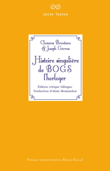 Image de Histoire singulière de BOGS l'horloger