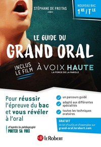 Image de Le guide du grand oral avec le film à voix haute