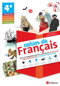 Picture of Cahier de français 4e - version élève
