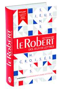 Image de Dictionnaire Le Robert des jeux de lettres
