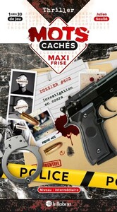 Image de Maxi frise de mots cachés - Thriller