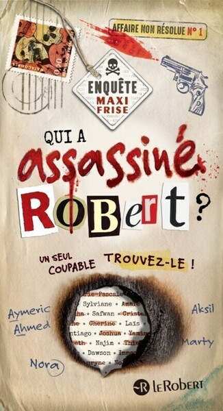 Image de Maxi frise jeu d'élimination - Qui a assassiné Robert ?