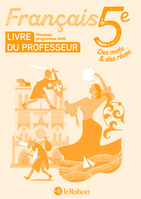 Image de Des mots et des rêves - Français 5e - 2026 - Livre du professeur