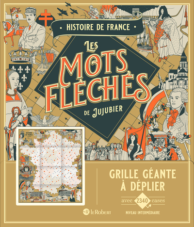 Image de Histoire de France - Les mots fléchés de Jujubier - Grille géante