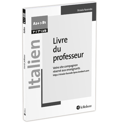 Picture of Strada facendo 1re/Term - Livre du profeseur