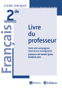 Image de Passeurs de textes 2nde livre du professeur