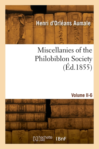 Picture of Miscellanies of the Philobiblon Society. Volume II-6