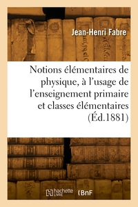Picture of Notions élémentaires de physique