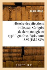 Picture of Note pour servir à l'histoire des affections bulleuses, communication
