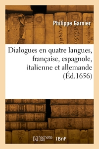 Picture of Dialogues en quatre langues, française, espagnole, italienne et allemande