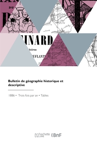 Image de Bulletin de géographie historique et descriptive
