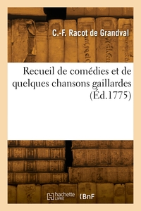 Picture of Recueil de comédies et de quelques chansons gaillardes
