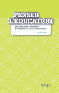 Picture of Penser l'éducation, n° 43/2018