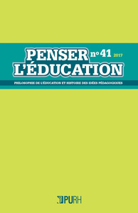 Image de PENSER L'EDUCATION, N  41/2017