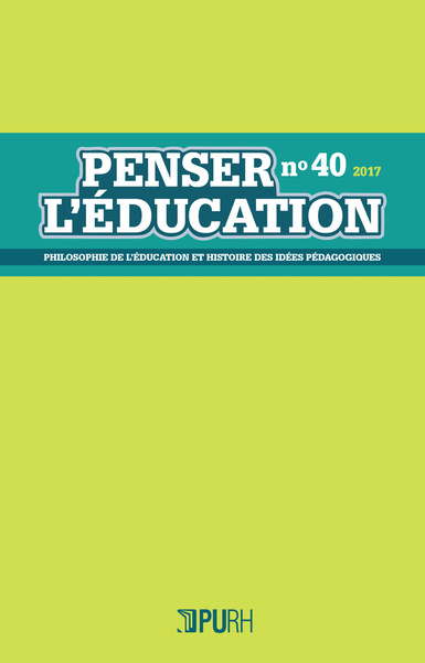 Picture of PENSER L'EDUCATION, N  40 / 2017