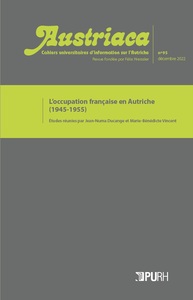 Picture of AUSTRIACA, N0 95. L'OCCUPATION FRANCAISE EN AUTRICHE (1945-1955)