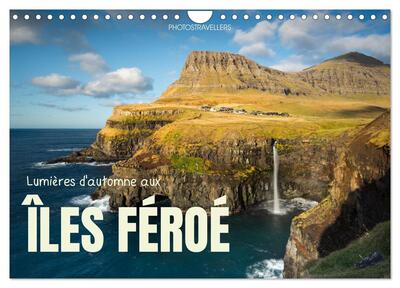 Image de Lumières d'automne aux îles Féroé (Calendrier mural 2027 DIN A4 vertical), CALVENDO calendrier mensuel