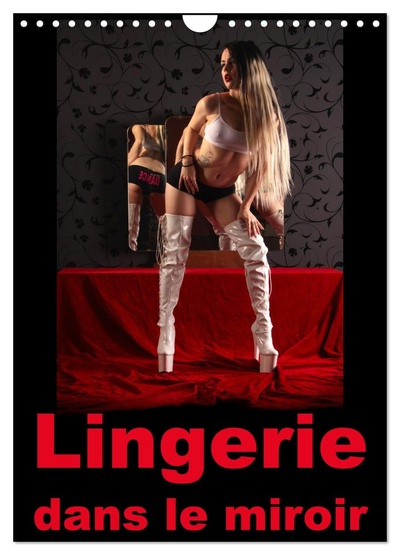 Image de Lingerie dans le miroir (Calendrier mural 2027 DIN A4 horizontal), CALVENDO calendrier mensuel
