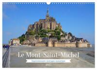 Image de Le Mont-Saint-Michel - Impressionnante montagne monastique (Calendrier mural 2027 DIN A3 vertical), CALVENDO calendrier mensuel